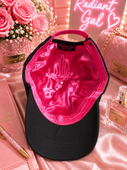 Pretty& Protected Cap with Satin Lining