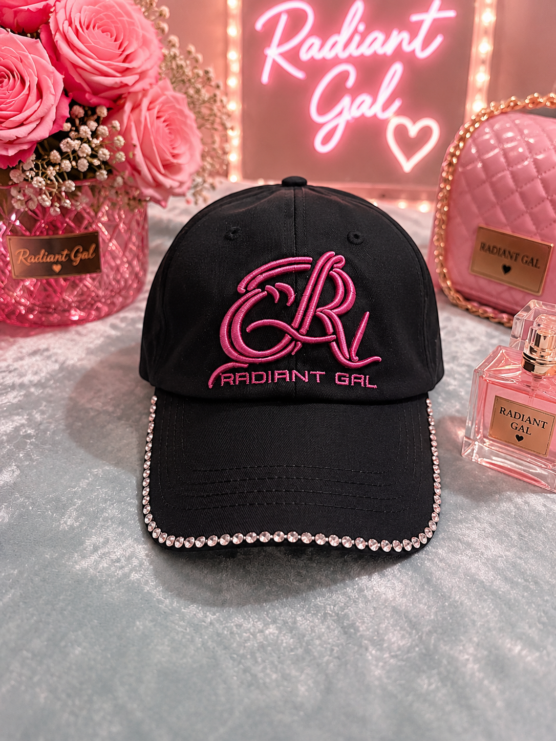 Pretty& Protected Cap with Satin Lining