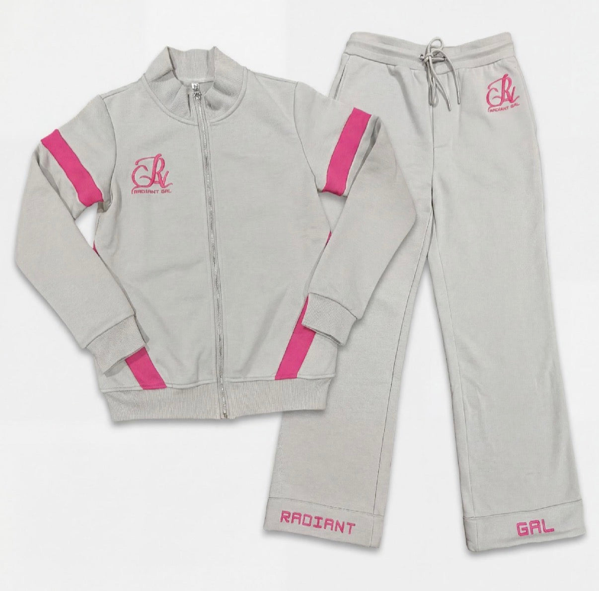 Radiant Gal Signature Wide-Leg Sweatsuit