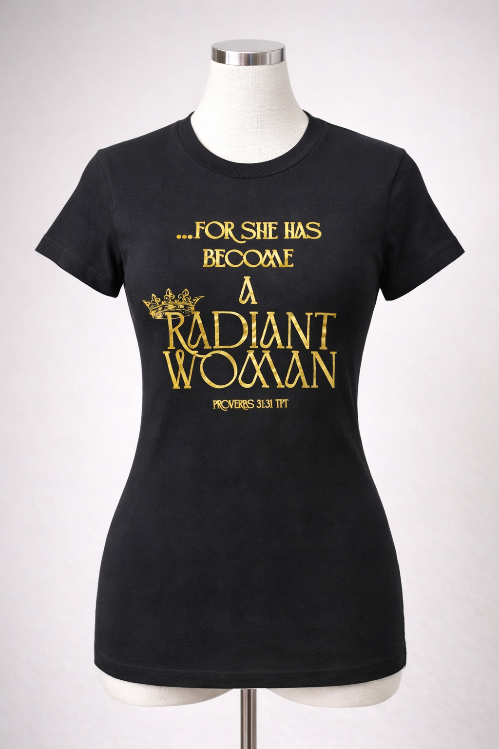 Radiant Woman Scripture Tee