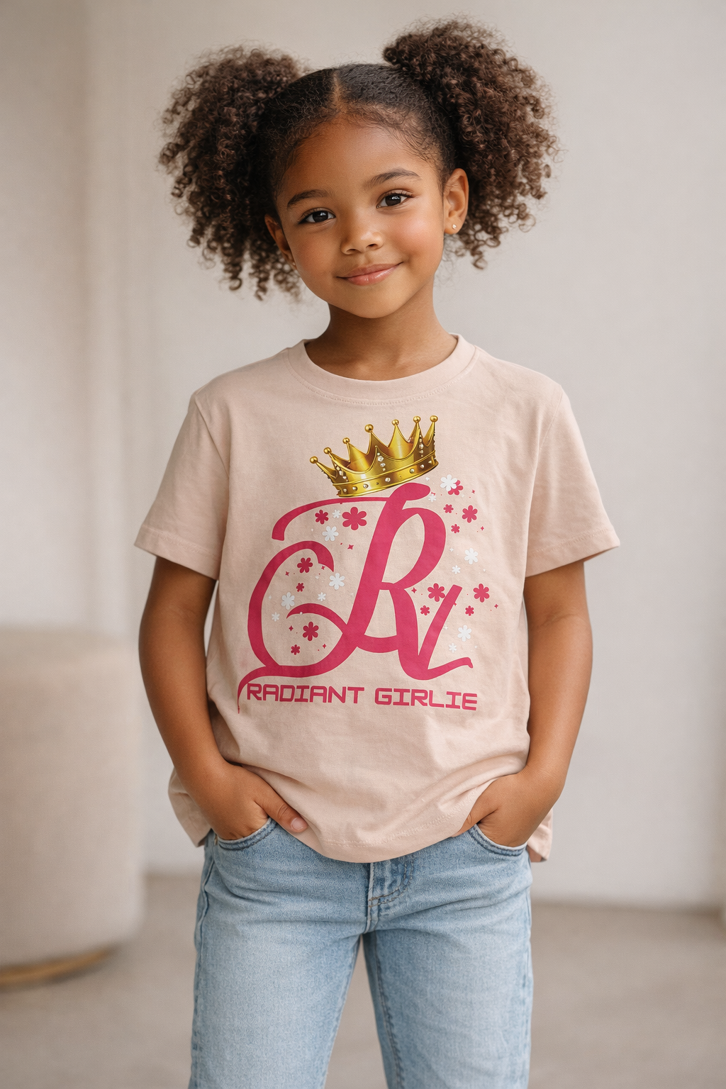 Radiant Girlie Crown Tee