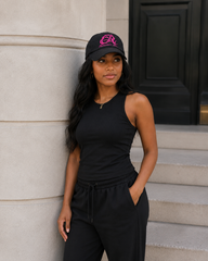 Pretty& Protected Cap with Satin Lining