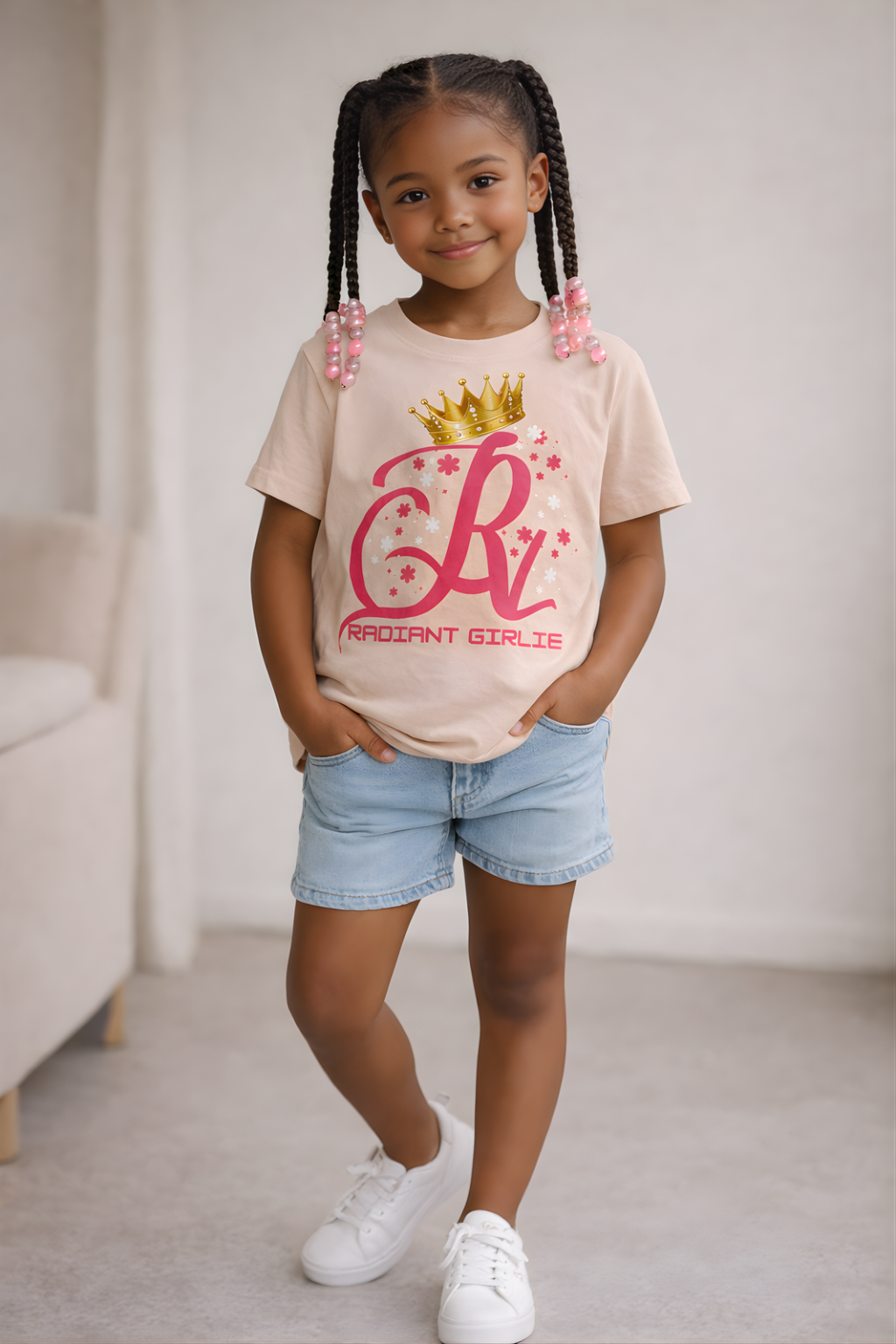 Radiant Girlie Crown Tee