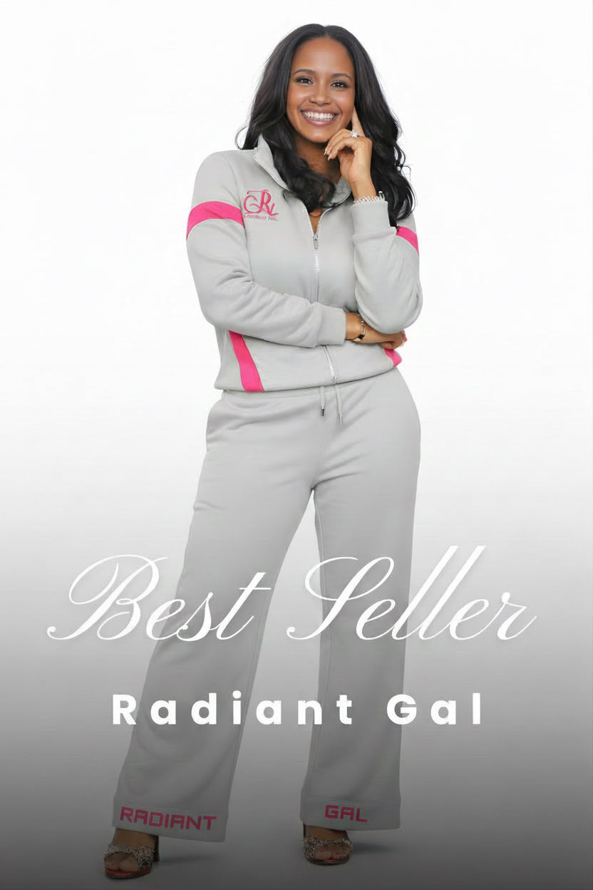 Radiant Gal Signature Wide-Leg Sweatsuit
