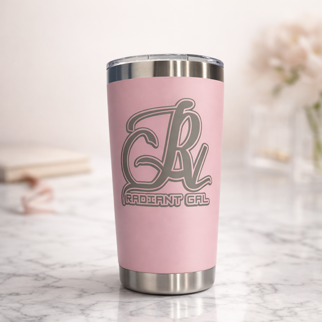 Radiant Gal Signature Insulated Tumbler – 20 oz